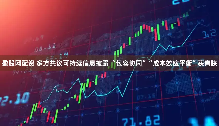盈股网配资 多方共议可持续信息披露 “包容协同”“成本效应平衡”获青睐