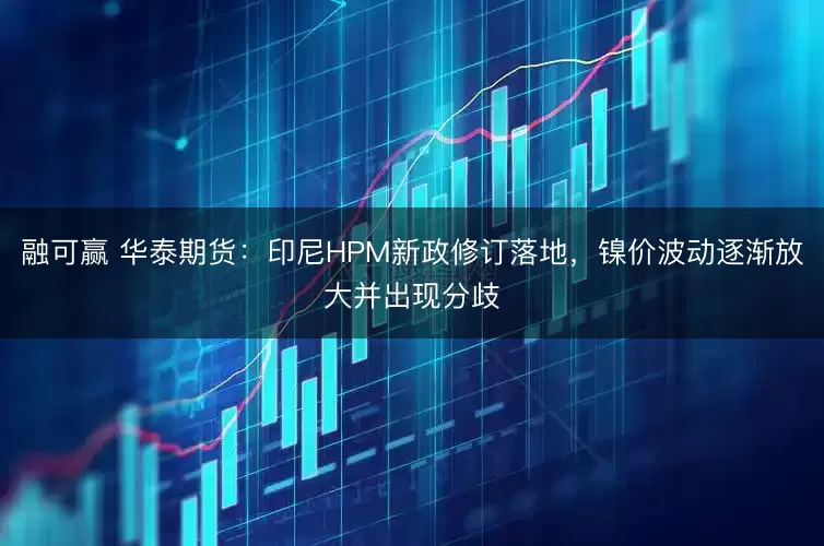 融可赢 华泰期货:印尼HPM新政修订落地,镍价波动逐渐放大并出现分歧